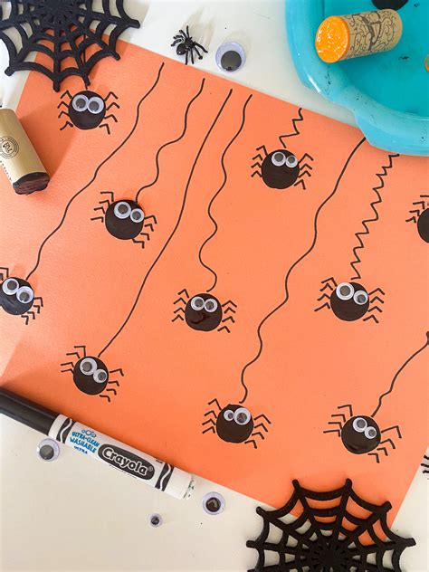Halloween Spider Crafts For Kids