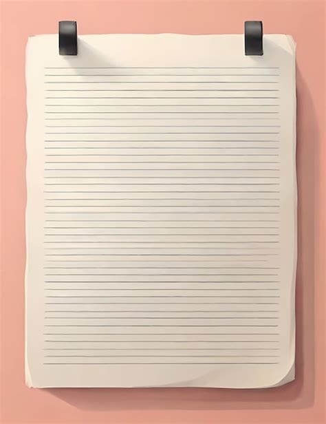 Premium Photo | Lined paper