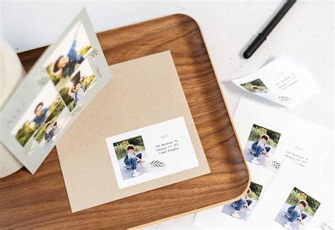 Make your personalised Address labels from smartphoto
