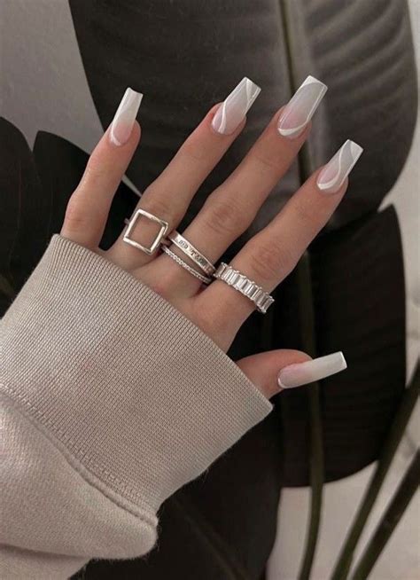 Unhas Em Gel Chiques E Elegantes - Ideias de Unhas de gel estilo chique/elegante | Gel nails, Stylish ...