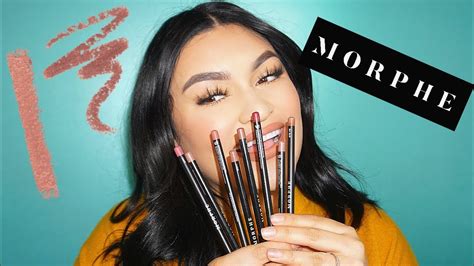 MY FAVORITE MORPHE LIP PENCILS - YouTube