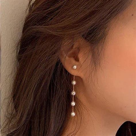 Pearl drop earrings bridal – Artofit