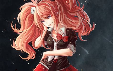 Рудоволоса дівчина - Аніме шпалери на робочий стіл. Anime wallpapers