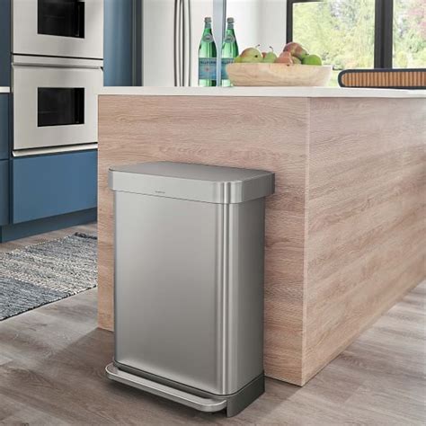 simplehuman Liner Rim Step Can | Pottery Barn Teen