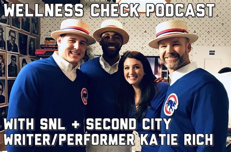 Wellness Check: Second City & SNL writer/performer Katie Rich | The Heckler