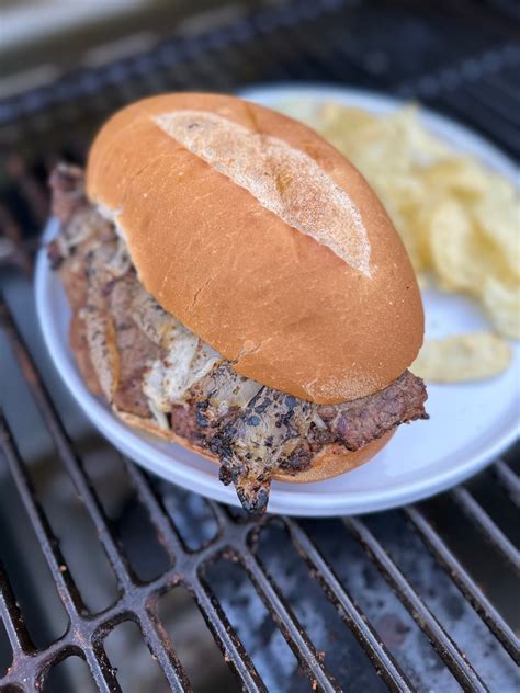 Grilled Ribeye Steak Sammies - Char-Griller
