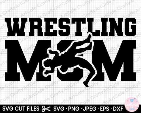 Wrestling Mom Svg Png Wrestling Svg for Cricut Wrestling Png Wrestler