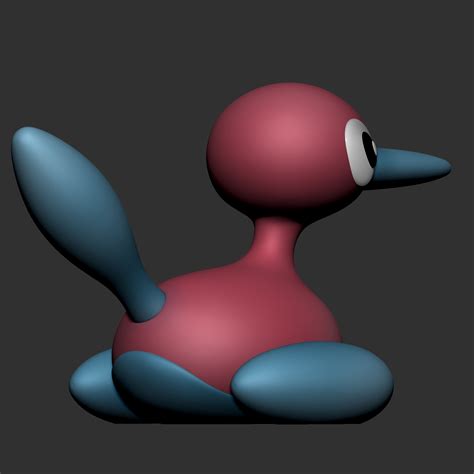 STL file Porygon2 pokemon・3D printing model to download・Cults