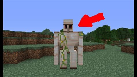 Как легко создать голема в Minecraft ! - YouTube