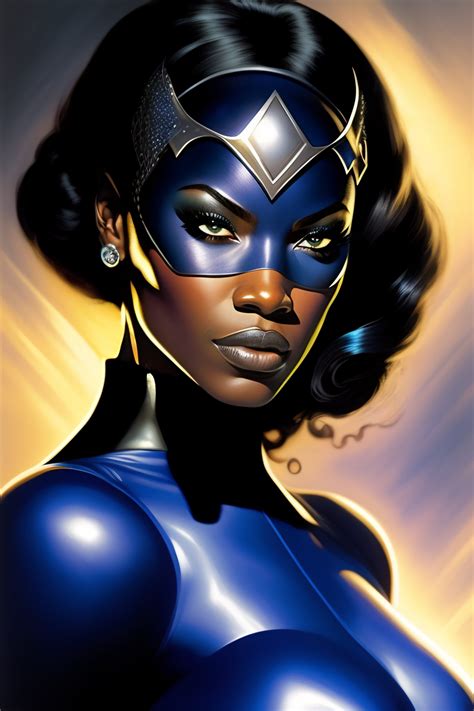 Dark Superhero Concept Art