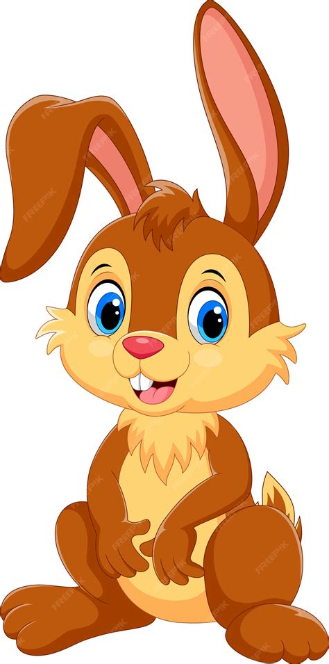 Premium Vector | Cute little bunny cartoon