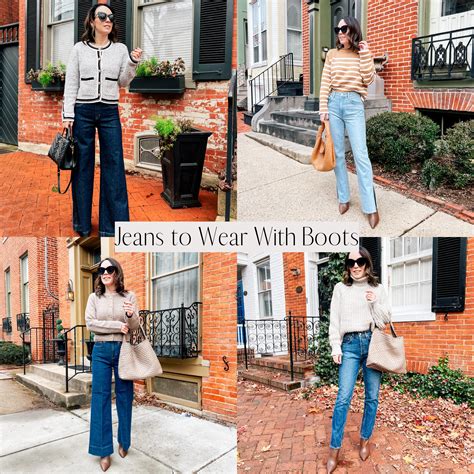 how to wear high cut boots with jeans
