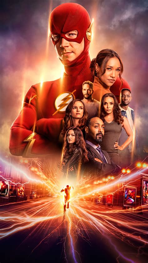 The Flash Season 9 Cast Poster 4K #2191k Wallpaper iPhone Phone