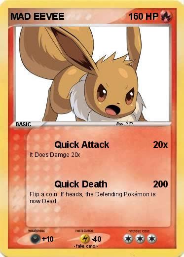 Pokémon MAD EEVEE - Quick Attack - My Pokemon Card