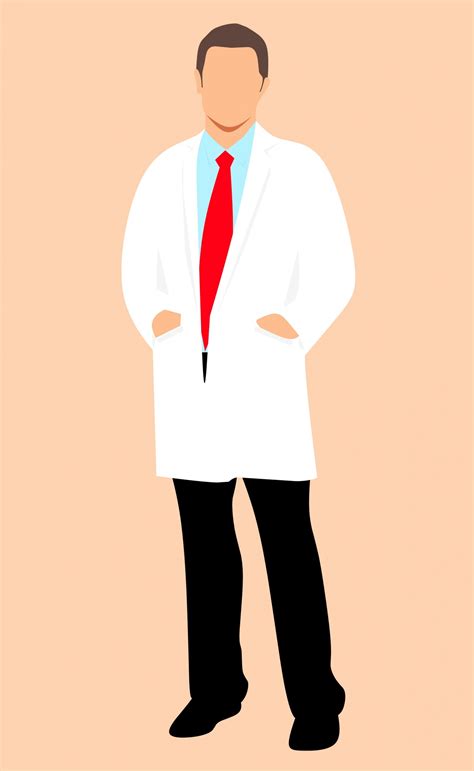 doctor standing  stock photo public domain pictures
