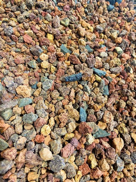 mm drainage scoria  green