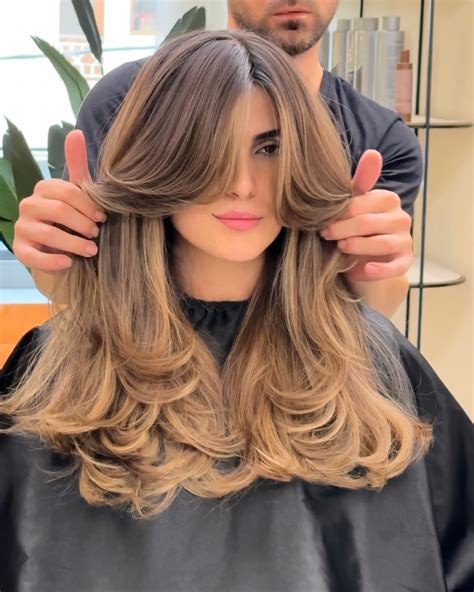 stylish curtain bangs   hair types  hairstyles weekly