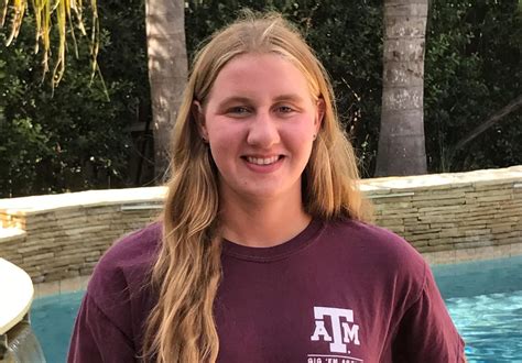 Texas A&M Aggies Land Houston Breaststroker Kylie Powers