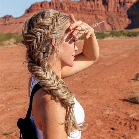 20 Women Showing Their Super Cute Braids For Long Hair - BelleTag