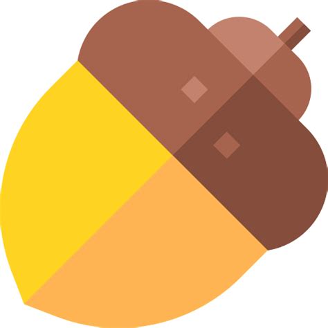 Acorn Basic Straight Flat icon