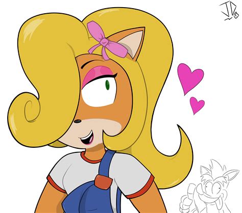 Coco Bandicoot by jdsketching on Newgrounds