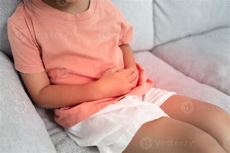 stomach ache. Children have abdominal pain, indigestion, gastritis