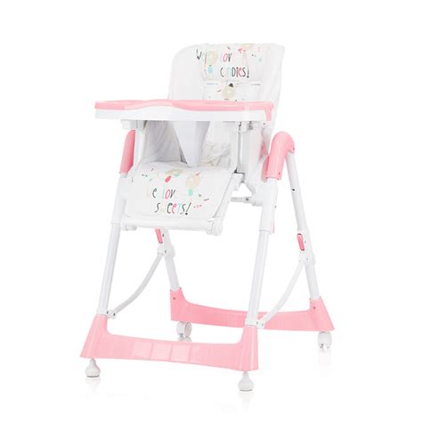 CHIPOLINO Dětská jídelní židlička Comfort Plus - Pink orchid - Jídelní ...