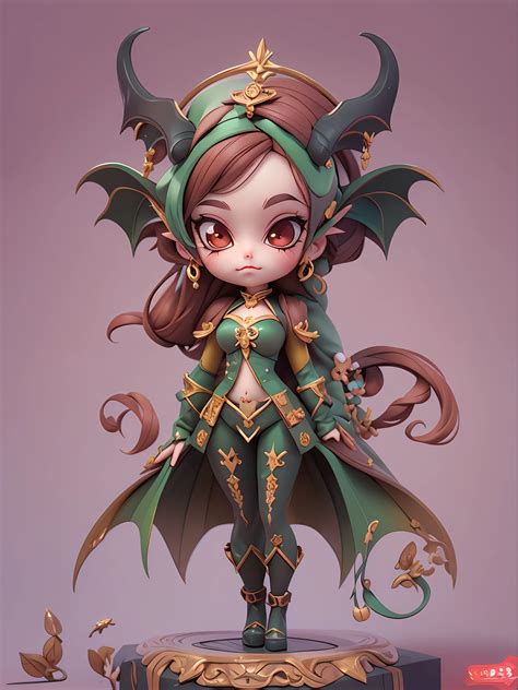 (1 blind box toy，European and American cartoon Q version), 1 Beautiful