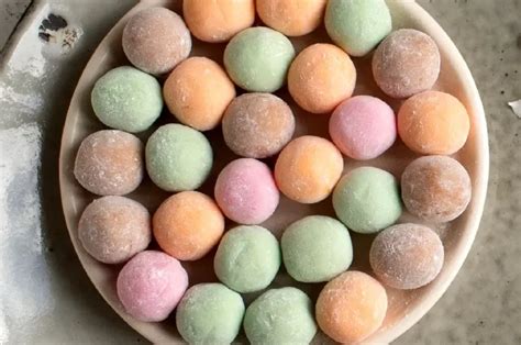 membuat mochi bites menikmati gigitan manis  kenyal