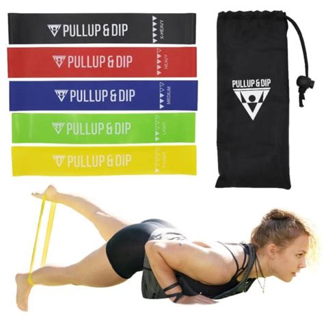 Glute Resistance Band Set + Carrying Bag