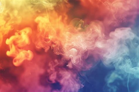 Premium Photo | Colorful smoke background colorful smoke colorful color ...