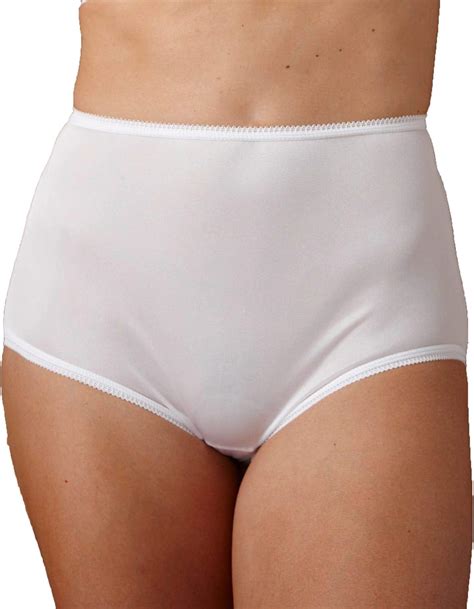 National Nylon Tricot Panty, White, 11, 6-pk : Amazon.ca: Clothing ...