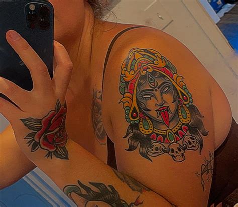 Traditional style Kali Ma done at Aragon tattoo in MA : r ...
