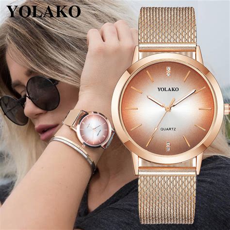Дамски Часовник „Gold Summer“ с Кварцов Механизъм – Perfect Style BG