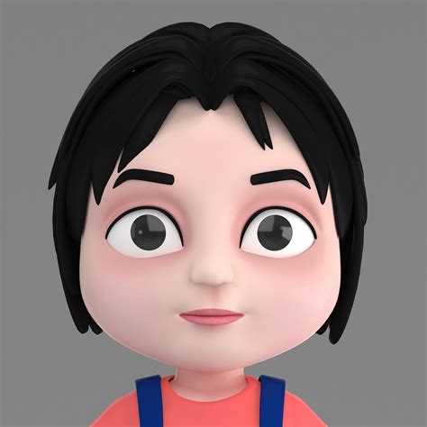 Caroon Boy 3D model | CGTrader