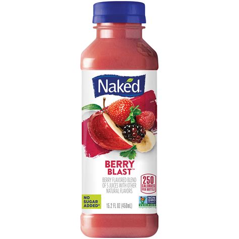 Naked Juice, Berry Blast, 15.2 fl oz Bottle - Walmart.com