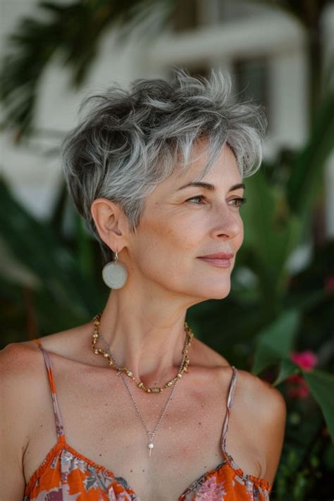 25 Gray Pixie Hairstyles for the Modern Chic Woman | Pixie hairstyles