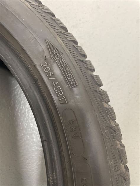 2x Michelin Alpine Reifen M+S 205/45/17 mit 6.5mm Profil | Kaufen auf ...