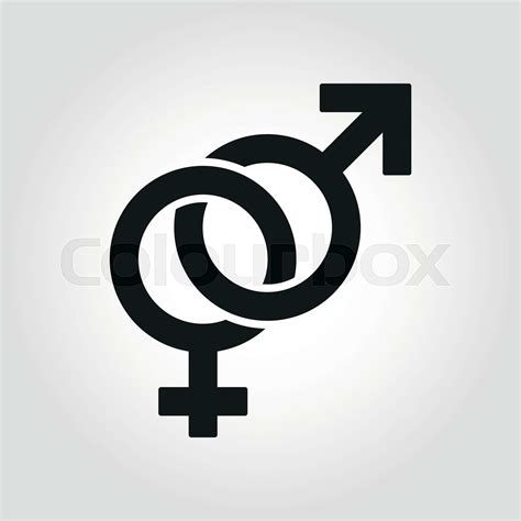 Vector sex symbol icon set | Stock vector | Colourbox
