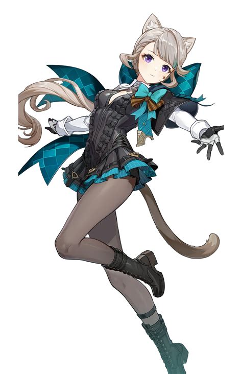[Anime Render] Lynette - Genshin Impact by IMAyaka on DeviantArt