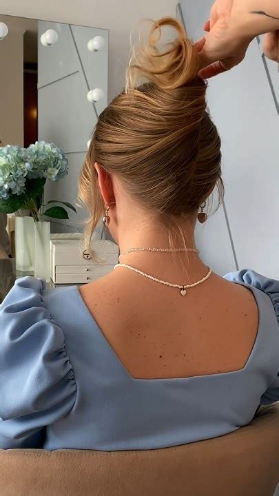 Easy and pretty hairstyle / Простая и красивая прическа. Сохраняй ...