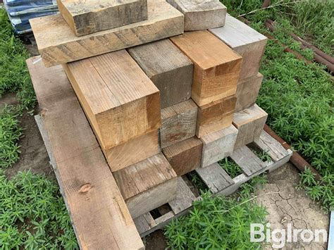 large wood pieces construction bigiron