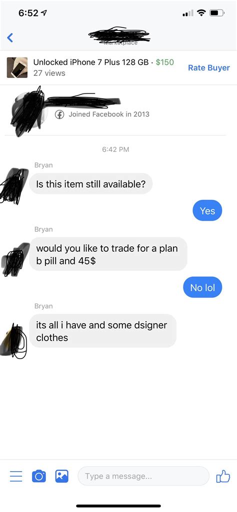Plan b pill and 45$ : r/ChoosingBeggars