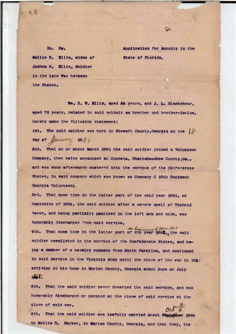 Florida Memory • ELLIS, Joshua Riley