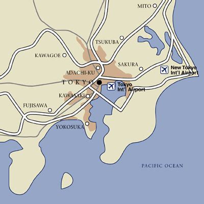 Tokyo Map - Japan