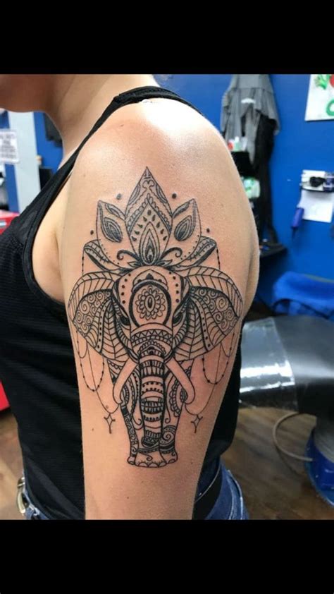 20 beautiful and meaningful mandala elephant tattoos