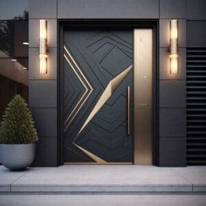 Elevate Your Flat with Stylish Main Door Entrance Designs • ArtFasad