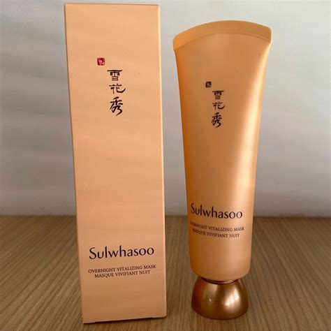 Sulwhasoo Overnight Vitalizing Mask 120ml, Beauty & Personal Care, Face ...