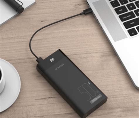 ROMOSS PPD20 Led Quick Charge 3.0 Power bank 50W - 20000mAh