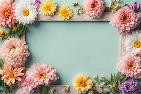 floral flowers frame background floral flowers blossom flowers frame